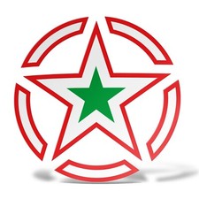 Sticker MILITARY STAR US ARMY