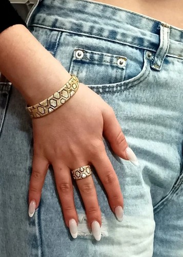 Parure serpente argento - argento, 925