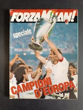rivista FORZA MILAN - anno 1989 - n 5 - Speciale Campioni d'Europa