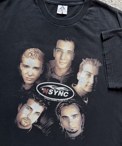 Shirt vintage 1999 nsync - t-shirt,