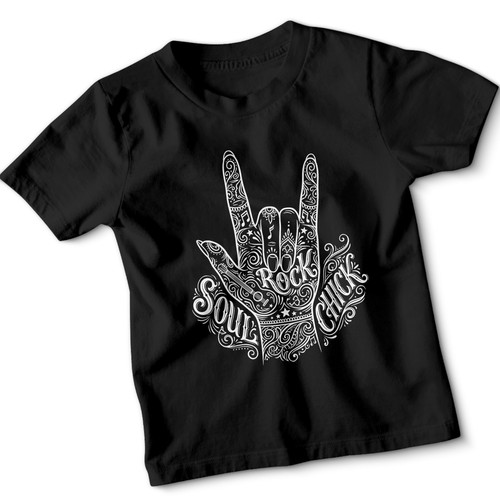 Maglietta soul rock chick - rock,