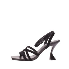 Jeannot Sandalo Velluto Donna Nero Nj742 nero