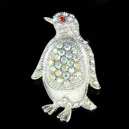 Pinguino in swarovski - ~,