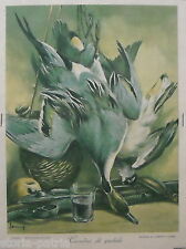 CACCIA_BECCACCIA_GERMANO REALE_CARNIERI DI PADULE E DI COLLINA_LEMMI_4 STAMPE