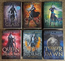 Lot (6) Throne Of Glass PB