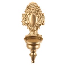  Candeliere da parete: portacandele in metallo retrò per candela votiva a