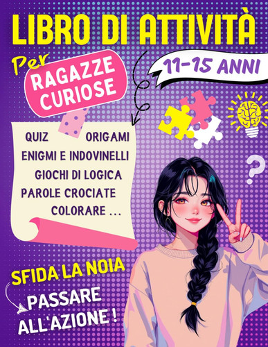 Libro attività per ragazze - libro,