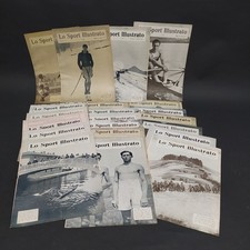 Lotto di 22 numeri della rivista Lo sport illustrato, anni 1920/21. Mediocri
