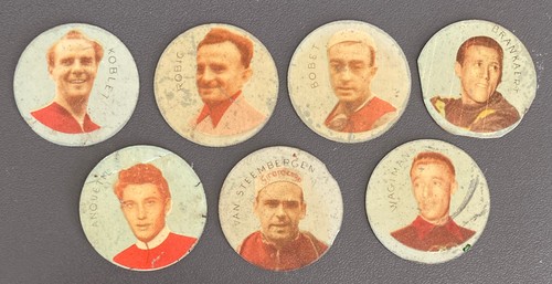 Ciclisti dischetti metallo - 7,