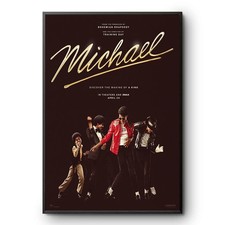 Poster Michael Jackson "The Michael Movie" - Uscita IMAX 2025 - Making of a Kin