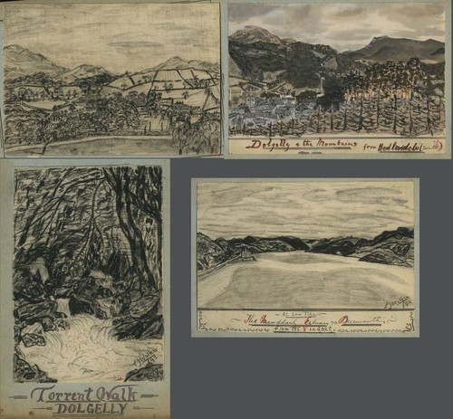 Dolgellau quattro disegni a - disegni,