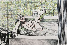 RENATO GUTTUSO: ''Acquario"