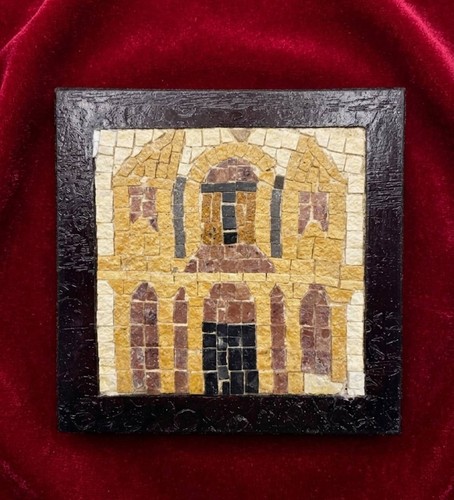 Mosaico del tesoro petra - mosaico,