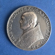 Medaglia Argento Gregorio XVI