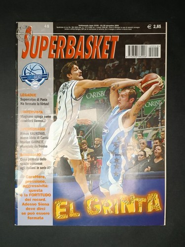 Rivista superbasket grinta - superbasket, el