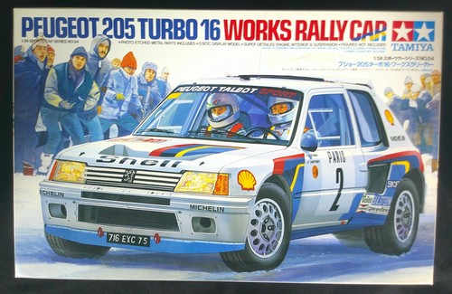 Tamiya peugeot 205 turbo - peugeot,