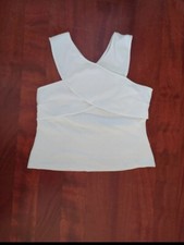 Canotta sottogiacca h&m tg.L panna incrocio abbigliamento Fashion Saldi