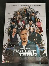 BULLET TRAIN locandina film originale 39x55" 2Sh italiano BRAD PITT
