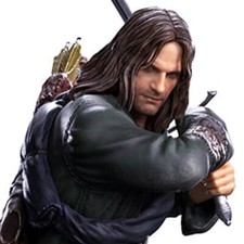LOTR Lord Of The Rings Art Scale Statue 1/10 ARAGORN Iron Studios Sideshow