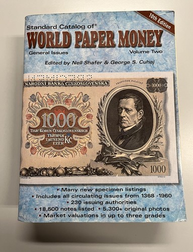 World paper money volume two - world,
