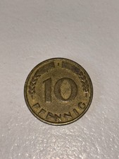 Pièce 10 Pfennig 1949 Petit J