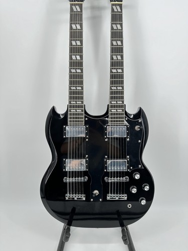 Chitarra personalizzata nera