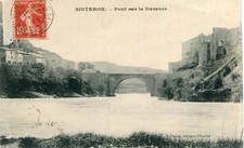 Carte SISTERON Pont sur la