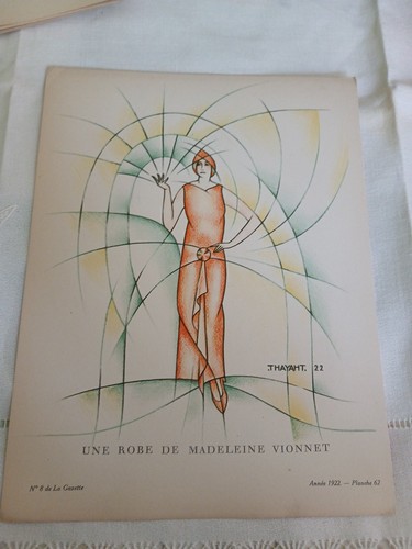 1922 gravure gazette du - 1922, la