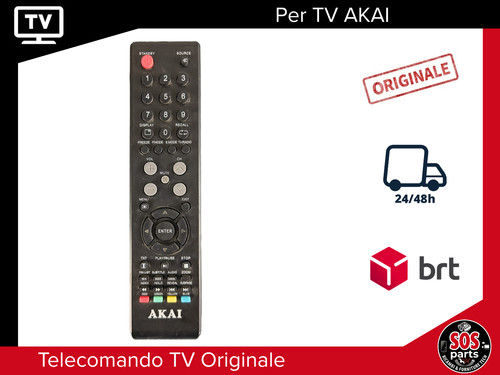 Telecomando akai originale - telecomando, tv