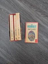 J.R.R. vintage Tolkien Hobbit e Il Signore degli Anelli 1973 Red Box Set Ballantine