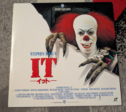 Stephen king laserdisc - king's, it