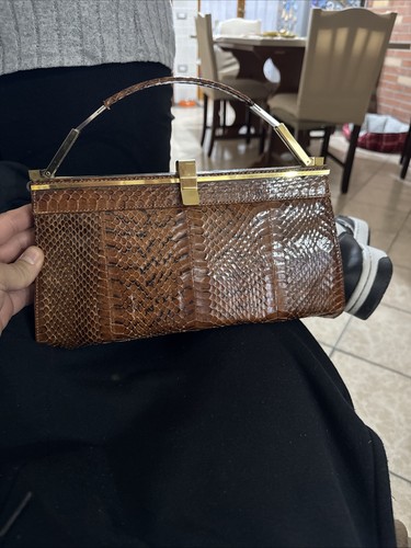 Borsa vintage pitone - borsa,