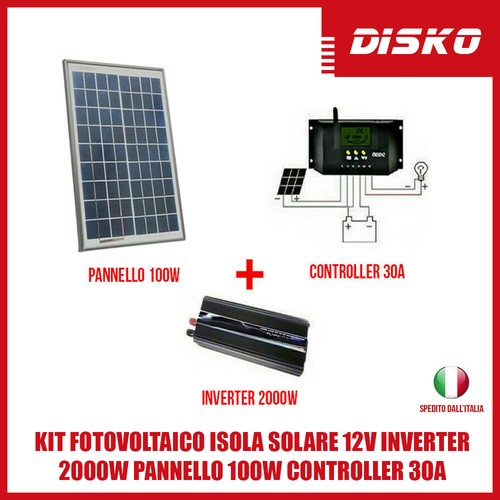 Kit fotovoltaico isola - fotovoltaico, solare