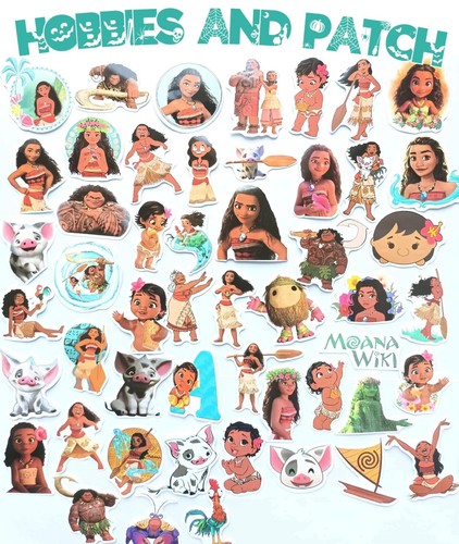 Stickers adesivi moana - adesivi,
