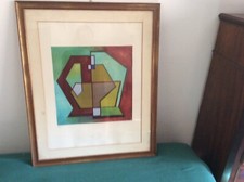 Mario Radice litografia no