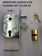 SERRATURA A GANCIO PER