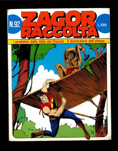 Zagor raccolta del 1992 - zagor, n.92