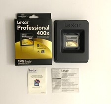 LEXAR SCHEDA CF 8 Giga 400X in