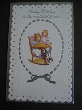 UNUSED 1986 vintage greeting