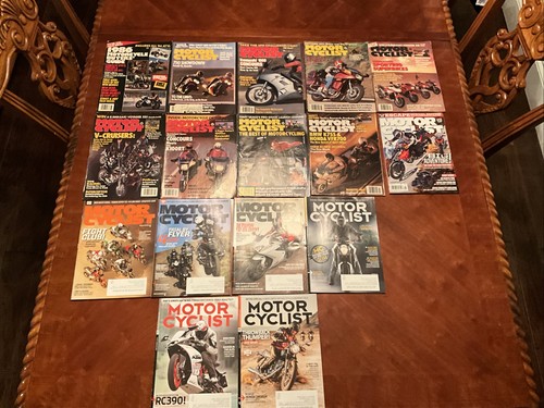 Vintage motorcyclist magazine - motorcyclist,