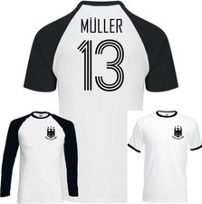 GERD MULLER T-Shirt West Germany Football Footballer Tee Top Kit 