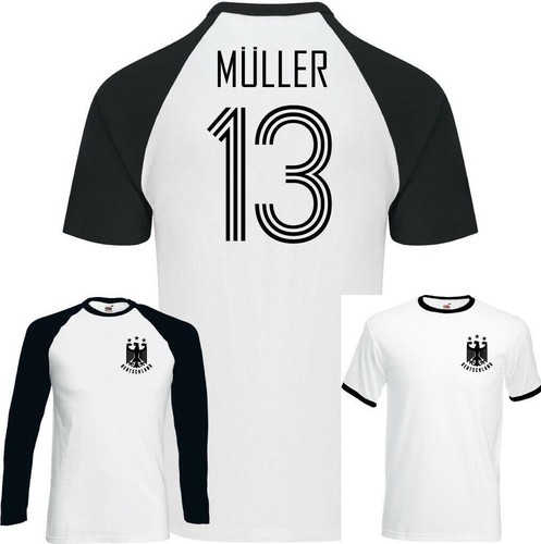 Maglietta gerd muller - muller, germania
