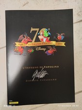 Folder L'inferno di Topolino 2019 litografia Cavazzano numerato