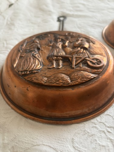 Set padelle rame vintage - 2, in