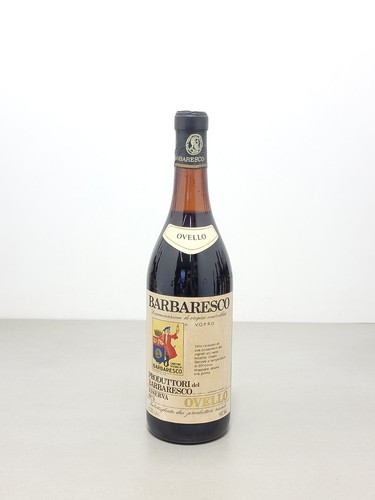 Barbaresco ovello riserva 1971 - ovello,