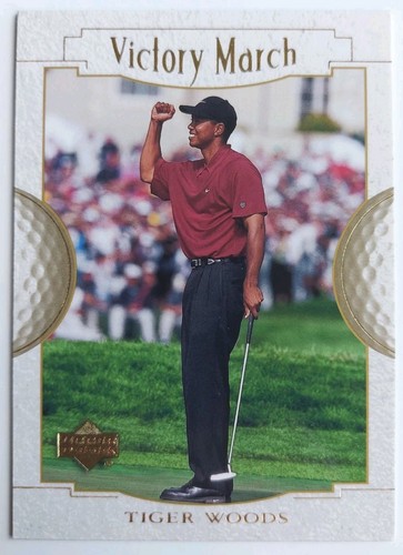 Tiger woods 2001 rookie upper - tiger,