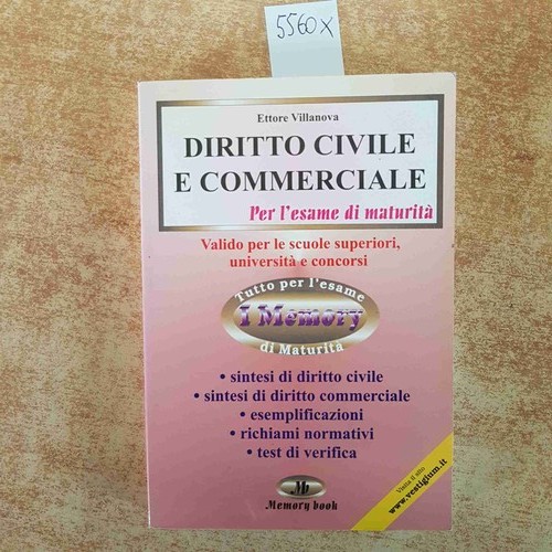 Diritto civile commerciale - e,