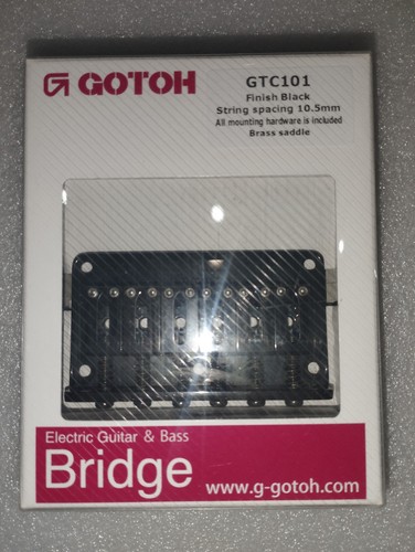 Gotoh gtc 101 - black, brass