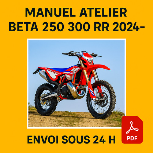 Manuel atelier beta 250 300 - beta, rr