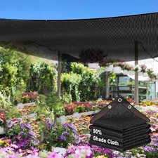 Telo ombreggiante pieghevole nero per esterni, pergolato, serra, cortile